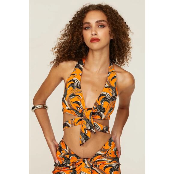 Paco Rabanne Tops - Rabanne Halter Crop Top Size 36